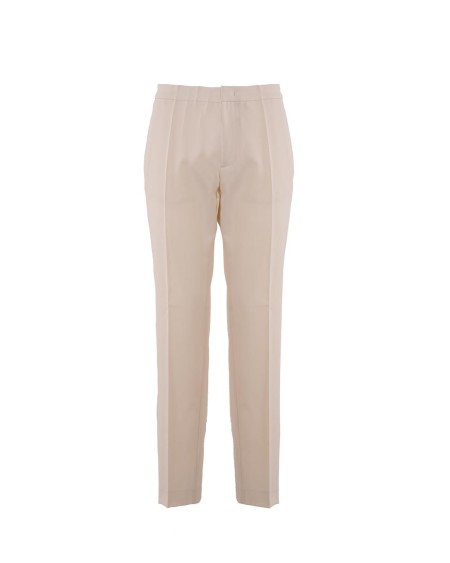 Shop FABIANA FILIPPI  Pantalone: Fabiana Filippi pantaloni in tecno tailoring.
Regular fit.
Tecno tailoring bistretch. 
Filo diamante sul passante.
Produzione con un focus sui processi sostenibili.
Composizione: 68% poliestere – 29% viscosa – 3% elastan.
Made in Italy.. PAD215F326 L530-0145